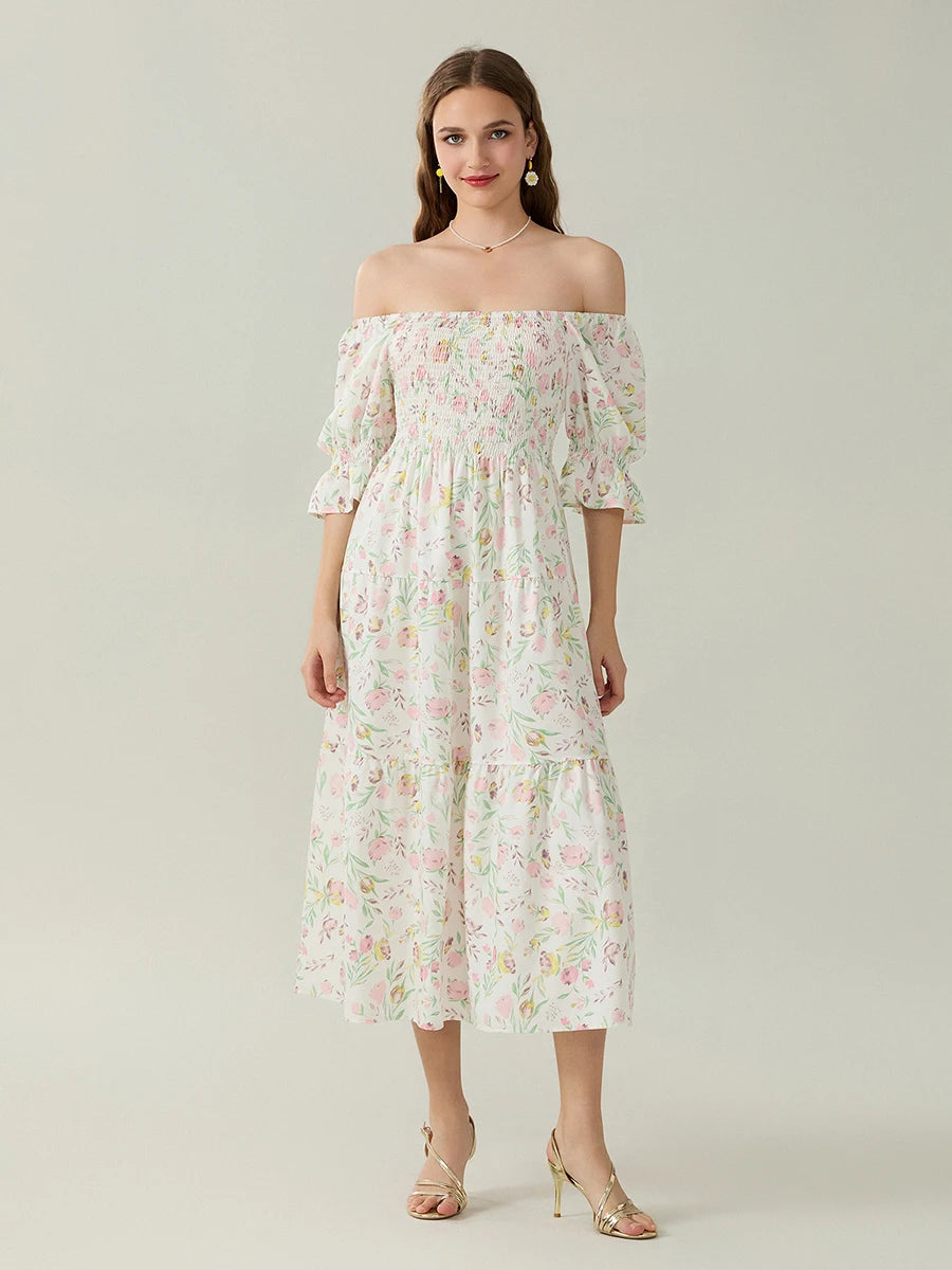 Floral Maternity Dress